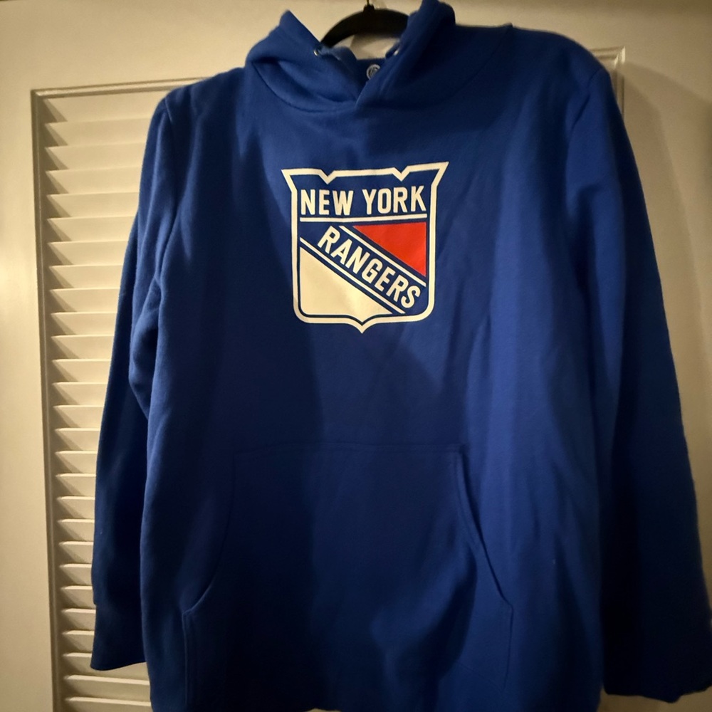 Fanatics New York Rangers Blue Hoodie